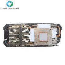 ZOTAC GTX 1050 Ti 1060 XGNG OC 용 그래픽 카드 방열판 팬