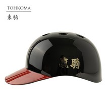 도코마 도쿠마 초경량 투톤 포수헬멧 코치 헬멧(블랙레드 블랙골드 네이비골드), 블랙레드