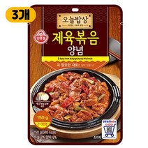 만능양념 집밥 업소용 오늘밥상 제육볶음양념 150g 오뚜기, 3개