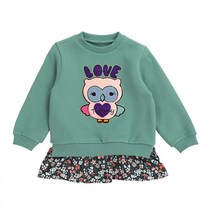 (롯데백화점)카키프린트배색롱티셔츠(T15KCT050-BON), 145