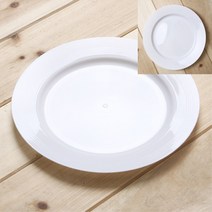 10p 다회용 위생접시 25cm 국물용기 1회용용기 일회용밥그릇 일회용밥용기 일회용국그릇 일회용용기쇼핑몰 찌개용