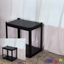 고릴라랙 600X400X900 2단 블랙 창고렉 베란다렉