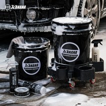 카나나 프리미엄 세차 버킷 세트, 버킷 20L + 감마씰리드 + 버킷캐리어, 1개