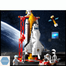 NASA 스타워즈 마인크래프트 블록 중국레고호환 디스커버리 장난감 우주왕복선, 5.국제 우주 정거장