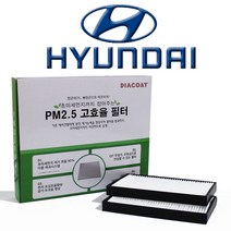 초미세먼지 에어컨필터 현대차, H24_포터2, 1개
