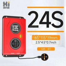 배터리셀 리튬 이온 인산철 스마트 액티브 밸런서 bms Lifepo4 이퀄라이저 4S Balanceador de Bateria 24v 부하 균형 보드 블루투스 1A 전류 10332, 21.24S Smart Active