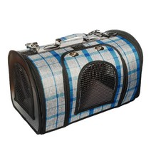 JHGSS_279_D_강아지 고양이 투어 백 캐리어 블루 켄넬 애견 이동 가방 펫 케이지 여행, 본상품선택