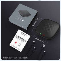 무선카플레이 CPC200-Tbox 미니 Carplay Ai 상자 Andoroid 11 무선 안드로이드 자동 원래 스크린 유선, 01 Tbox-EAU-LOGO