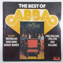 중고LP/ 아바 베스트/ THE BEST OF ABBA/ WATERLOO/ MAMMA MIA/ 자켓 닳음/ 음반 상태 좋음 NM/ 세척