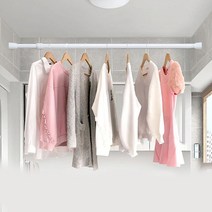 못없이 압축봉 커튼봉 원룸 커튼 걸이 행거봉 건조대 kkang*7913465EA, 골드스마일 1호 50-90cm