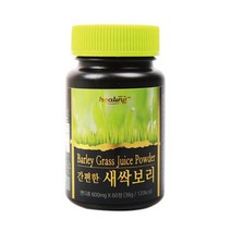 새싹보리정 새싹보리환 새싹 보리 착즙분말 가루 알약타입 폴리코사놀 SOD 혈관 내장지방 효능 먹는법, 1개, 60정