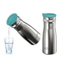 키친아트 라팔 스텐 물병 1000ml - 24개묶음 주스통 가정용물병, 선택1:본상품선택, 단품