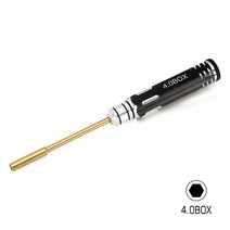 rc카부품 INJORA-0.05 "1.27mm 육각 스크루 드라이버 4.0 너트 렌치 RC 도구 키트 1/24 축 SCX24 마, 02 4.0BOX Nut Driver