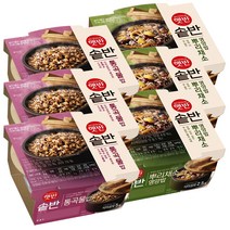 햇반 솥반 통곡물밥 200g x 3p + 뿌리채소 영양밥 200g x 3p 세트, 1세트