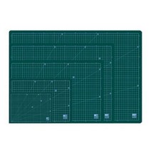 녹색 데스크 매트 제도 고무판 A4
