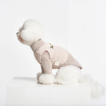 닥스훈트 옷 말티즈 말티푸 소형견 강아지 크롭 니트, 머스타드