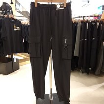 리트머스 포켓 고리 장식 스탠다드 카고조거 팬츠LM1PU124076