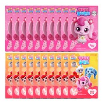 알쏭달쏭 캐치티니핑 키즈밴드 16매입 하츄핑(표준)10개+올밴드(혼합)10개, 1개