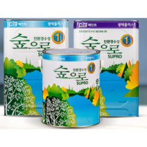 KCC 친환경 페인트 숲으로 광택 플러스 18L 백색 내부 유광