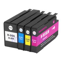 950XL /951XL 대용량호환잉크 OFFICEJET PRO 8100 8600 8610 8620 8630 8640 8660 251DW 276DW, 1개, 검정색대용량