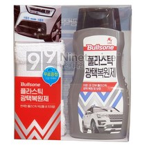 불스원 퍼스트클래스 플라스틱 광택복원제 + 극세사 타월, 4개, 300ml