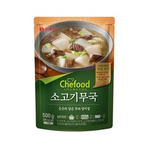 쉐푸드 소고기무국, 500g, 16개
