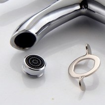 실버 수도꼭지절수탭 포말기 물절약 세면대 에어로레이터 화장실수전, 제품선택, 단품(1365)