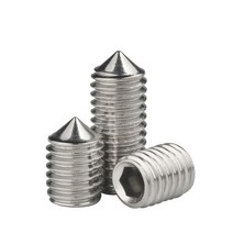 M3M4M5 M6M8 M10 육각 소켓 세트 그럽 알렌 컵 나사 미터법 스프링 플런저, 콘 포인트 나사_4mm10개_M4