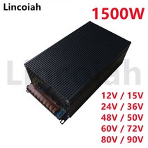 2023산업용 DC 직류 12V 3V 50V 90v 전원 장치 AC 교류 DC 직류 PU 소스, 01 12V_01 1500W_02 220V