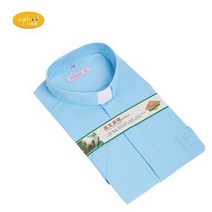 남성 와이셔츠 일반핏 black christian 신부 셔츠 여름 면 블라우스 roman collar men 교회 탑