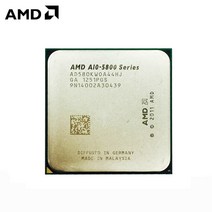 AMD A10-Ses 5800K 쿼드 코어 CPU 프로세서 AD580KWOA44HJ/AD580BWOA44HJ 0 소켓 FM2, 한개옵션0