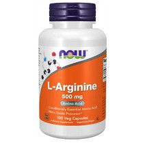 나우푸드 L아르기닌 500mg 100정, 1개, 1개, 100개