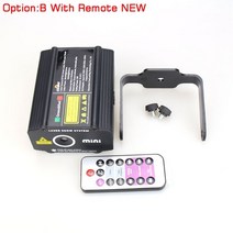 레이저 빔 프로젝터 캠핑용 단초점 샤오미 미니 eshiny mini 4in1 pattern effect rampg audio star whirlwind laser stage, b 원격 새, 하나의 플러그