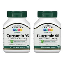 21세기센트리 커큐민 95 500mg 베지테리안 캡슐, 45개입, 3개