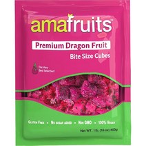 Amafruits 아마후르츠 드래곤 피타야 한입 사이즈 큐브 5팩, 기본