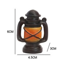 레트로 타자기 복고 빈티지 카페소품 감성 아날로그 레트로 축음기 미니어처 장식 홈 사서함 타자기 동상, 한개옵션2, 15 Kerosene Lamp, 한개옵션1