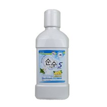 순수가글S 무색 무알콜 구강청결 가그린 300ml, 1개