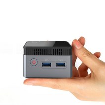 초미니 pc 컴퓨터 초소형 본체 데스크탑 사무용 고사양 포켓, 12GDDR5+256G ssd