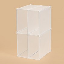 DIY 반투명 가방 진열 수납장 조립식가방수납장, 상세 참조