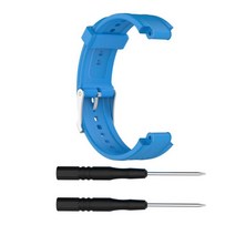 선구자 25 스마트 시계 밴드 방지 스크래치 스트랩을위한 25 실리콘을위한 손목 밴드, 파란색