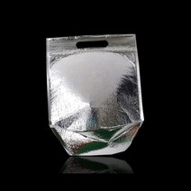 [에이치플러스몰] 지퍼 보냉백 보냉팩 보냉봉투 25X28cm 밑면5.5cm 100P