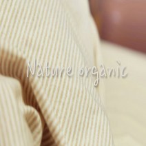 퀼트가게네이쳐 오가닉 코튼 싱글 스트라이프 다이마루 원단