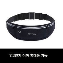 착붙 헬스미니백 런닝머신 요가 필라테스 런닝 조깅 배드민턴 스포츠 미니 힙쌕 가방, 블랙스몰