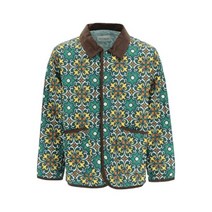 Drôle de Monsieur 파이앙스 패턴 퀼티드 자켓