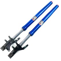 빌스테인 쇼바 715mm 오토바이 프론트 포크 반전 업소버 MSX125 SF M3 몽키 등, 04 Blue 1pair 715mm, 04 Blue 1pair 715mm