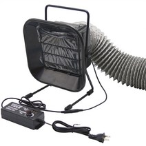 미니 소형 드릴 먼지 분진 고무 커버 집진기 흡입기, 50W + 1m 튜브 풀 세트