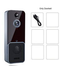 무선 차임벨 초인종 t6 smart wireless video doorbell wifi, t6-b1
