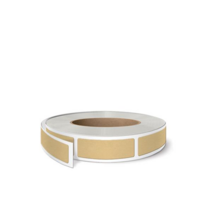 밴드&사각롤 포장스티커 22종(1 000개) 크라프트 화이트 투명 /박스마감용 포장라벨, 1.R-47 크라프트 밴드30x10-1롤