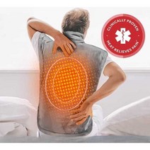 전기 온열 찜질기 목 어깨 등 찜질팩 세탁가능 마사지, XL (온찜질+마사지+약용소금) 기능