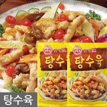 오뚜기 탕수육 튀김 1kg+1kg, 2봉, 1kg